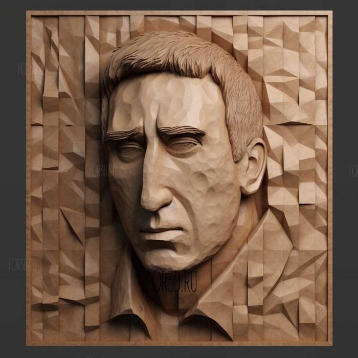 trent reznor 3 stl model for CNC